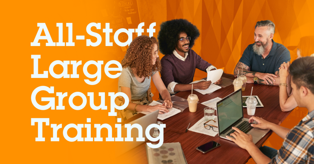 All-Staff Large Group Training Banner