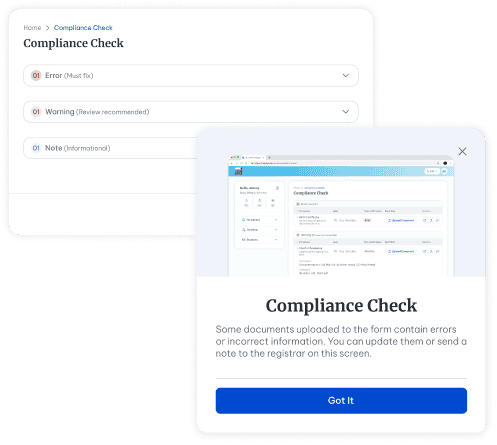 AI Registration Compliance Check