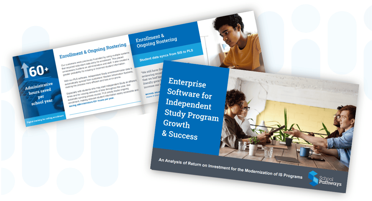 Enterprise Software for Independent Study Program Growth & Success Report Featured Banner and Email